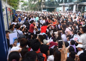 베트남 국민들, 한국비자 하루에 수 천명