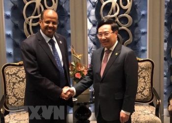 팜빈민 부총리, 마흐무드 알리 요소프 지부티 외무 장관 회담