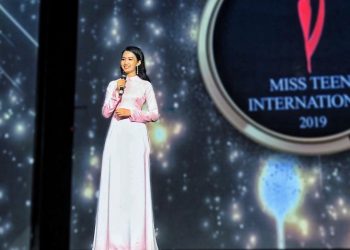 Miss Teen International 2019 베트남 여성 1위