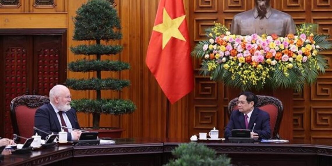 베트남 총리, EC 수석 부사장 회담