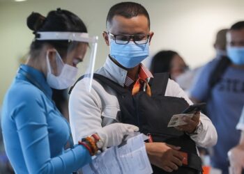 떤선녓공항, 입국자 음성확인서 확인 생략