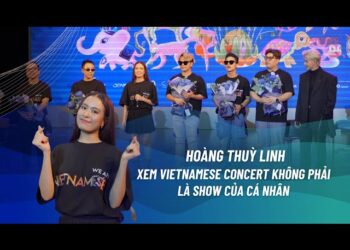 베트남 가수 호앙 투이 린 첫 라이브 콘서트