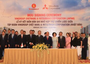 베트남 빈 그룹, 미쓰비시 전략적 협력 체결