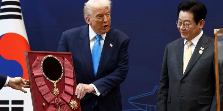 트럼프 오늘 방한, ‘한미정상회담’ 열린다